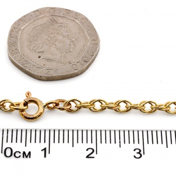 9ct gold 22 inch Prince of Wales Chain